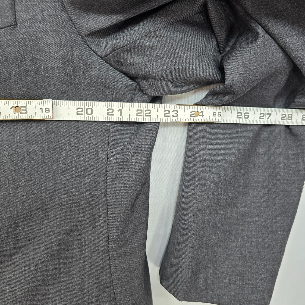 Camiloni Italia Wool Cashmere Blazer Charcoal Gray Sport Coat Size Men's 46R - Picture 8 of 13